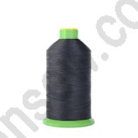 Top Stitch Heavy Duty Bonded Nylon Sewing Thread. black 101